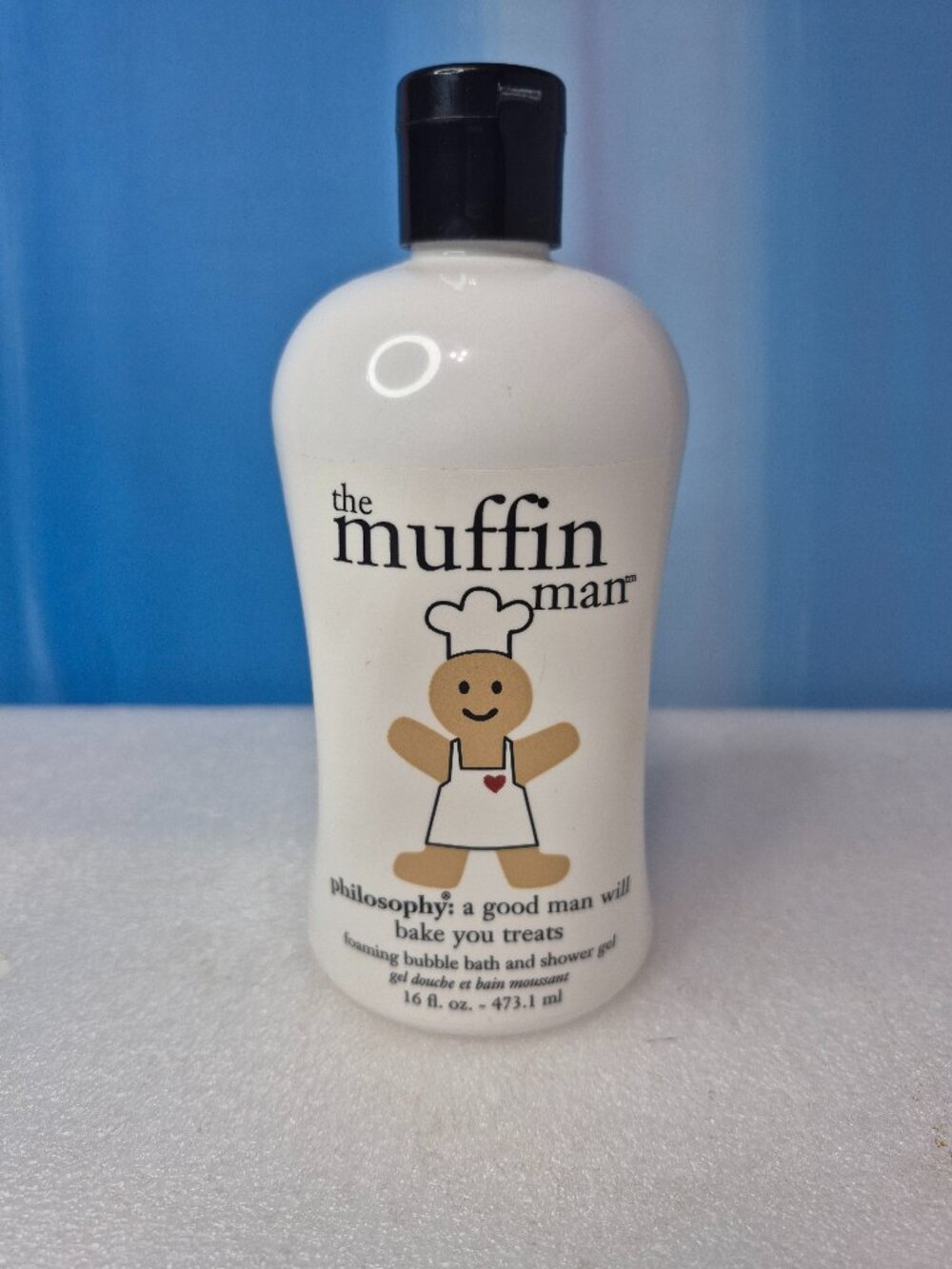 Philosophy Muffin Man Foaming bubble bath & Shower Gel 16 OZ SEALED